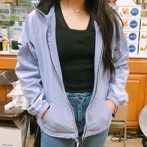 Light Purple Lavender Windbreak Jacket